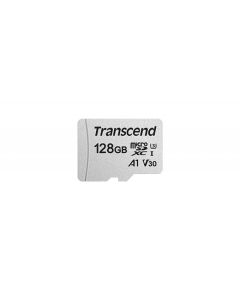 Transcend MicroSD/SDHC Card 128GB USD300S-A w/Adapter TS128GUSD300S-A