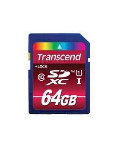 Transcend SD Card 64GB SDXC UHS-I 600x TS64GSDXC10U1