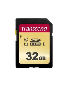 Transcend SD Card 32GB SDHC SDC500S 95/60 MB/s TS32GSDC500S