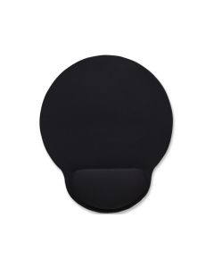 Manhattan Mauspad Schaumstoff mit Handballenauflage schwarz retail 434362
