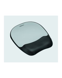 Mauspad Fellowes Memory Foam Handgelenkauflage Silberstreife 9175801