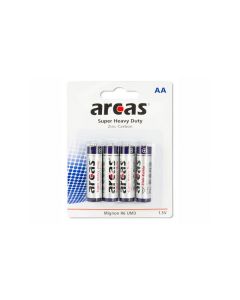 ARCAS Pack de 4 piles R06 Mignon AA