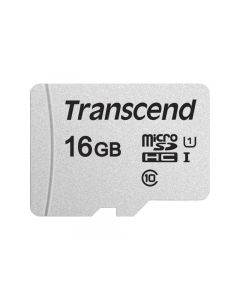 Transcend Carte MicroSD/SDHC 16 Go USD300S-A avec Adaptateur TS16GUSD300S-A