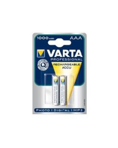 Varta piles Professionnelles NiMH 1000 mAh AAA Rechargeables 05703 301 402