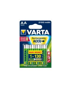 Varta piles NiMH Mignon AA 2100mAh Blister (Pack de 4) 56706 101 404