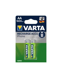 Varta Piles NiMH Mignon AA 1600mAh Retail Blister (Pack de 2) 58399 201 402
