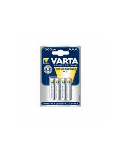 Varta Piles Professionelles NiMH 1000 mAh AAA Rechargeables 05703 301 404