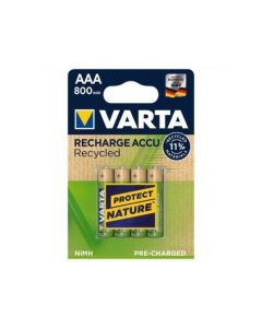 Piles Varta Nickel-Metal Hydride AAA Micro Ni-MH (Pack de 4) 56813 101 404