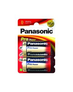 Panasonic Pack de 2 piles Alcaline Mono Blister D LR20 1.5V  LR20PPG/2BP
