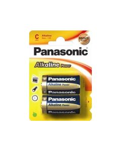 Panasonic Pack de 2 piles Alcaline Baby C LR14 1.5V Power  LR14APB/2BP