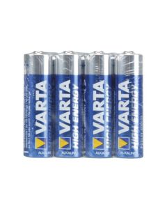Varta Paquet de 4 Piles Alk. Mignon AA High En. Film rétractable 04906 121 354