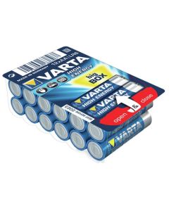 Varta Pack de 12 piles Alk. Mignon AA LR06 1.5V Retail Box 04906 301 112