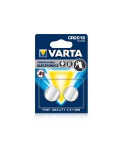 Varta Batterie Lithium Knopfzelle CR2016 Blister (2-Pack) 06016 101 402