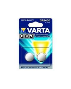 Varta Batterie Lithium Knopfzelle CR2430 Blister (2-Pack) 06430 101 402