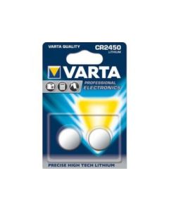 Varta Batterie Lithium Knopfzelle CR2450 Blister (2-Pack) 06450 101 402