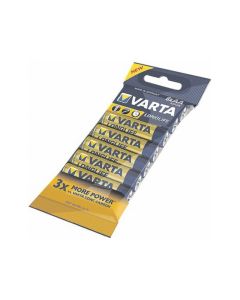Varta Pack de 8 Piles Alkaline Mignon AA longue durée  04106 101 328