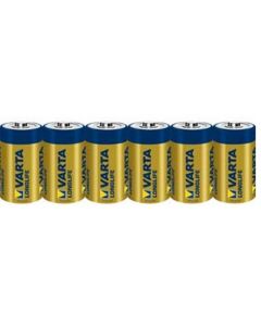 Varta Pack de 6 piles Baby C Alkaline  LR14 1.5V Longlife  04114 101 306