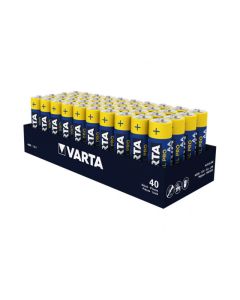 Varta Pack de 40 piles Alc. Mignon AA Industrial Tray 04006 211 354-40P