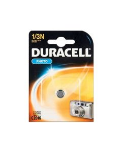Duracell Battery Lithium Button Cell CR1/3N 3V Photo Retail (1 Pcs)