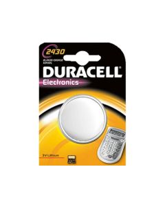 Duracell Batterie Lithium Knopfzelle CR2430 3V Blister (1-Pack) 030398