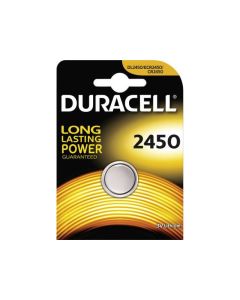 Duracell Batterie Lithium Knopfzelle CR2450 3V Blister (1-Pack) 030428