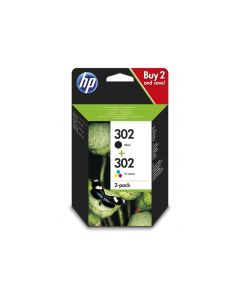 HP Patrone Nr.302 black + color Twinpack X4D37AE