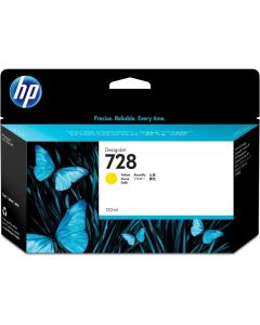HP 728 130-ml Cartouche d´impression Jaune F9J65A