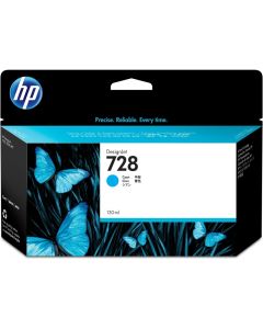 HP 728 130-ml Cartouche d´impression Cyan F9J67A