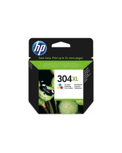 HP 304XL Cartouche d´impression 3 couleurs N9K07AE#UUS