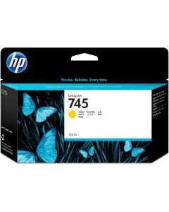 HP 745 Cartouche d´encre Jaune 130ml F9J96A