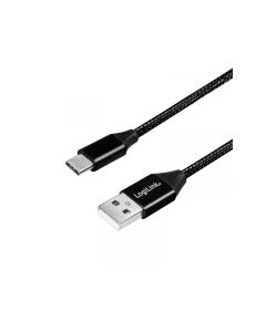 Connecteur LogiLink USB 2.0 vers USB-C 0,3m CU0139