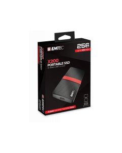 Emtec external SSD X200 Power Plus 256GB - USB 3.1