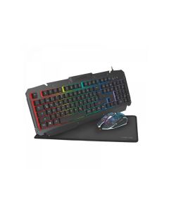 Ensemble LogiLink Gaming clavier & souris + Tapis de souris QWERTZ ID0185