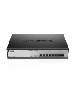 D-Link Switch Gigabit 8-port 10/100/1000 DGS-1008MP