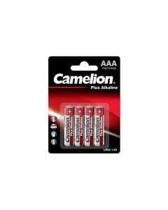 Camelion Pack de 4 piles Alcaline LR03 Micro AAA
