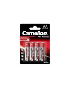 Camelion Pack de 4 piles  Alcaline LR6 Mignon AA