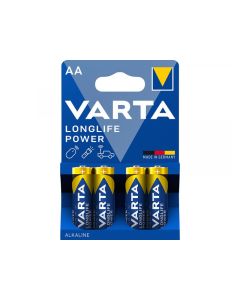 Varta Paquet de 4 piles longue durée LR06 Mignon AA