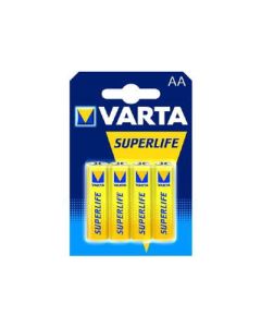 Varta Pack de 4  piles Superlife R06 Mignon AA