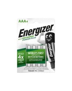 Energizer Akku Recharge AAA HR03 Micro 700mAh Pack de 4 . E300626600