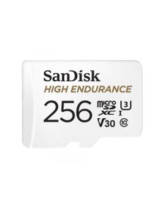 SANDISK MicroSDXC High Endurance 256GB Class 10 R100/W40 SDSQQNR-256G-GN6IA