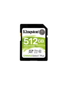Kingston Canvas Select Plus SDXC 512GB  Class10 UHS-I SDS2/512GB
