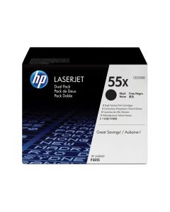 HP 55X - 25000 pages - Noir - 2 pièce(s) CE255XD