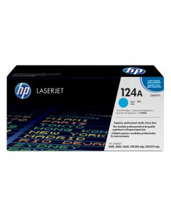 HP 124A Original LaserJet Tonerpatrone Cyan Q6001A