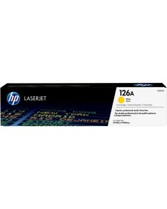 HP 126A - 1000 pages - Jaune - 1 pièce(s) CE312A