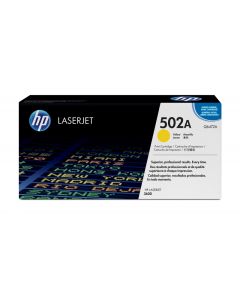 HP Color LaserJet 502A - Toner Cartridge Original - Yellow - 4.000 pagina Q6472A