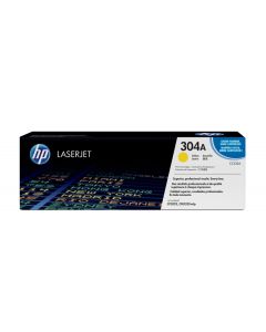 HP Color LaserJet 304A Toner Cartridge Original Yellow 2.800 pagina CC532A
