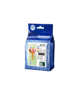 Brother LC-3213 Value Pack 4er-Pack black Cyan Magenta Yellow LC3213VAL