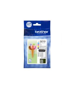 Brother LC-3213 4er-Pack Black, Yellow, Cyan, Magenta LC3213VALDR