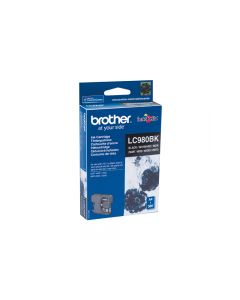 Brother Ink Cartridge Original - Black - 6 ml LC980BK