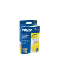 Brother Ink Cartridge Original - Yellow - 5,5 ml LC980Y